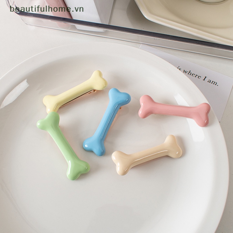 Set 2 Kẹp Tóc Hình Trái Tim Phong Cách Lolita