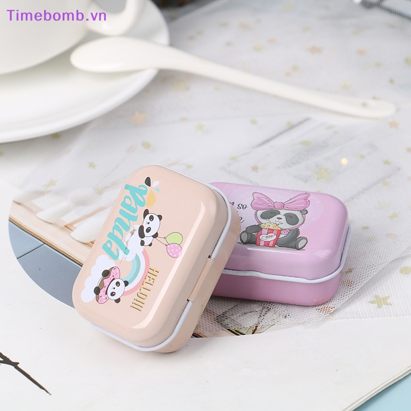 # Túi Đeo Chéo Thời Trang Hàn Cho Nữ # Hộp Thiếc Mini Đựng Trang Sức / Kẹo / Tiền Xu Tiện Dụng