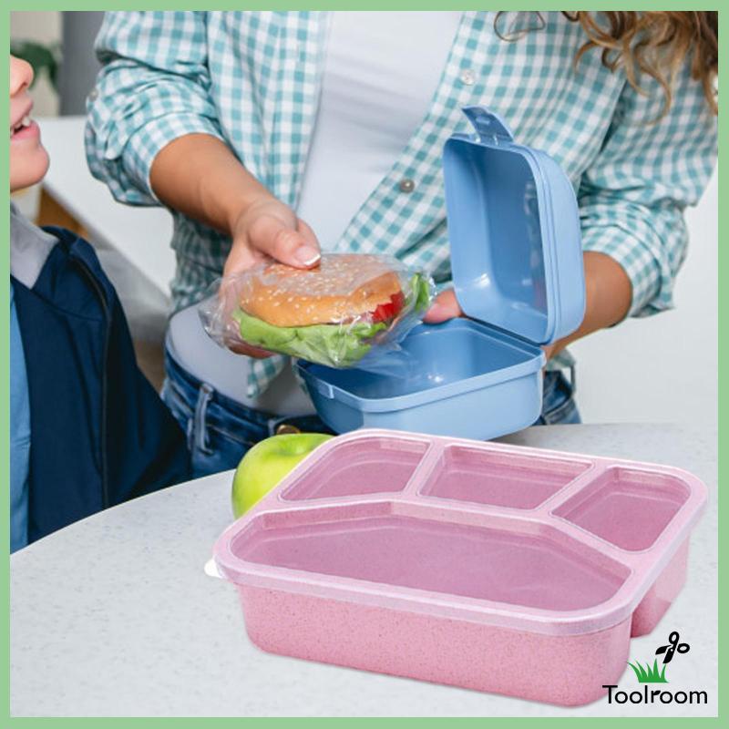 Hộp cơm Có Nắp Chống Tràn Có Thể Tái Sử Dụng Cho Nhà Bếp