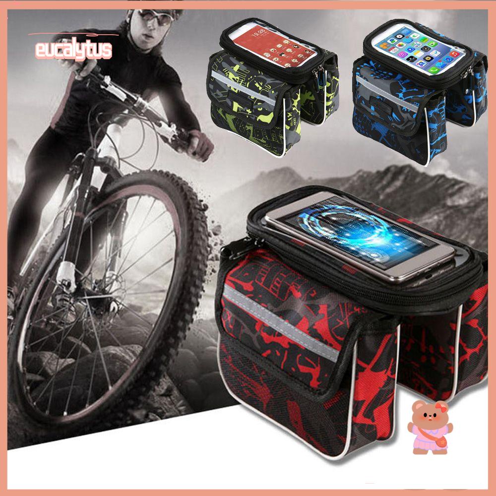 Túi Đựng Điện Thoại Chống Thấm Nước Đa Năng Gắn Khung Trước Xe Đạp