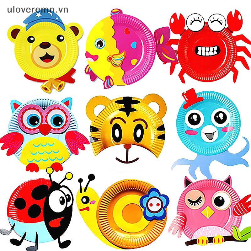 1 Bộ Sticker Hoạt Hình Đầy Màu Sắc Trang Trí Thủ Công Dành Cho Trẻ Em