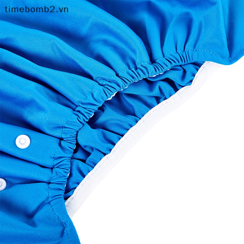 {Timebomb} Tã Vải Người Lớn Có Thể Giặt Sạch Tái Sử Dụng Loại Nút Chụp Ảnh.