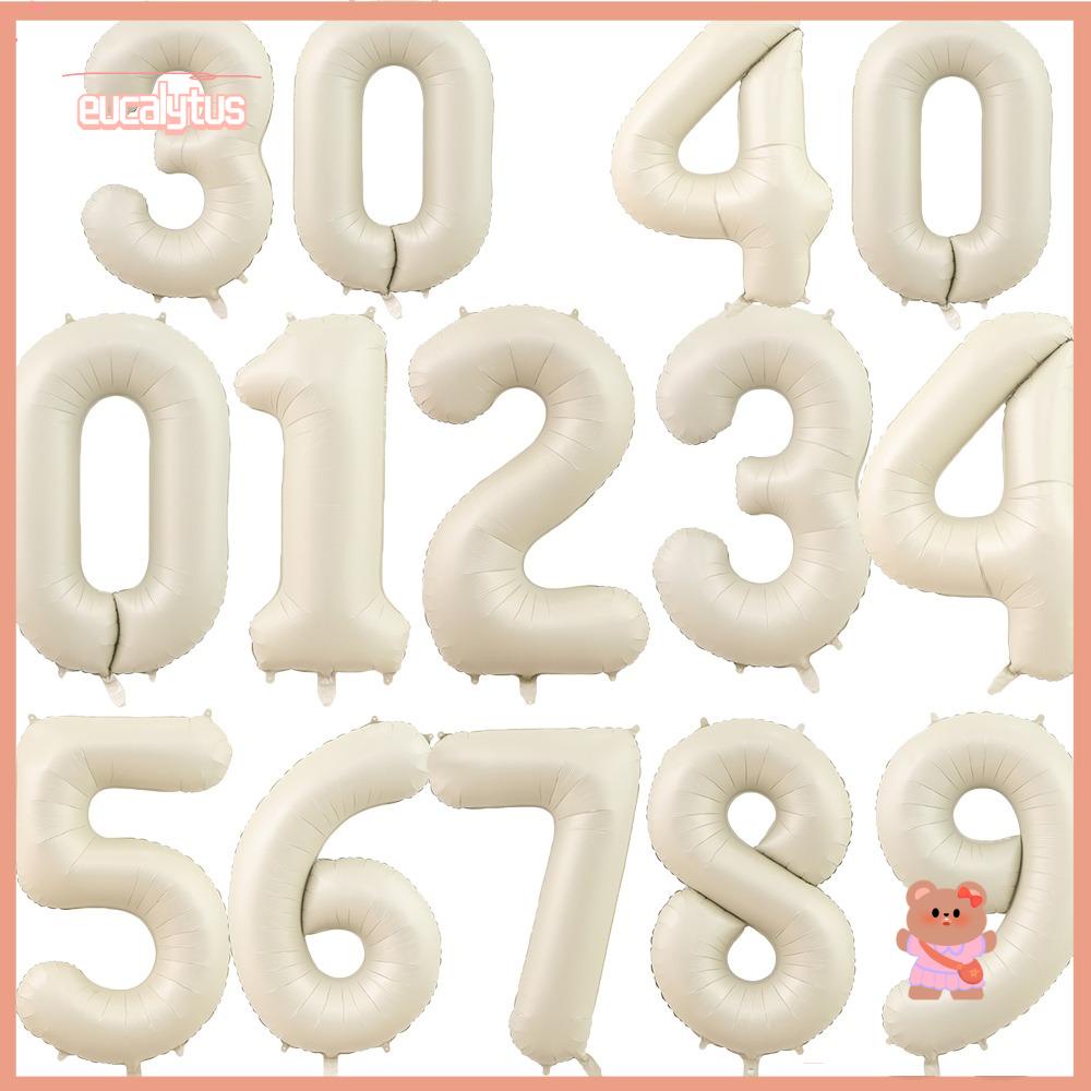 Bộ 2 Bong Bóng Lá Nhôm Hình Số 18 21 30 40 50 60 70 Màu Sắc Dùng Làm Quà Tặng Kỷ Niệm Cho Bé