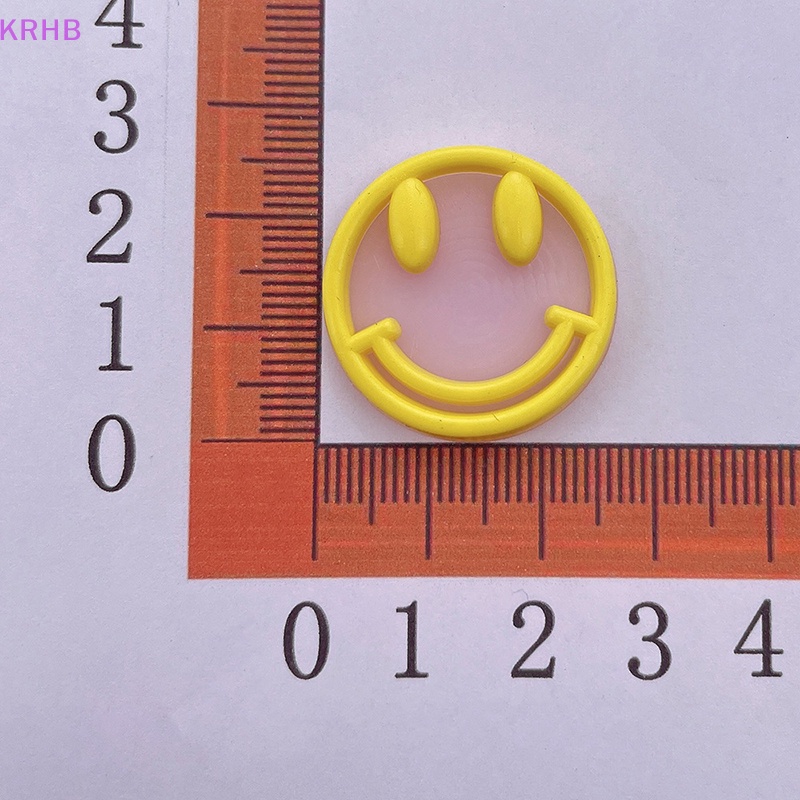 Bộ 5 Miếng Dán Trang Trí Hình Mặt Cười Mini Bằng PVC Phát Quang Độc Đáo Mới