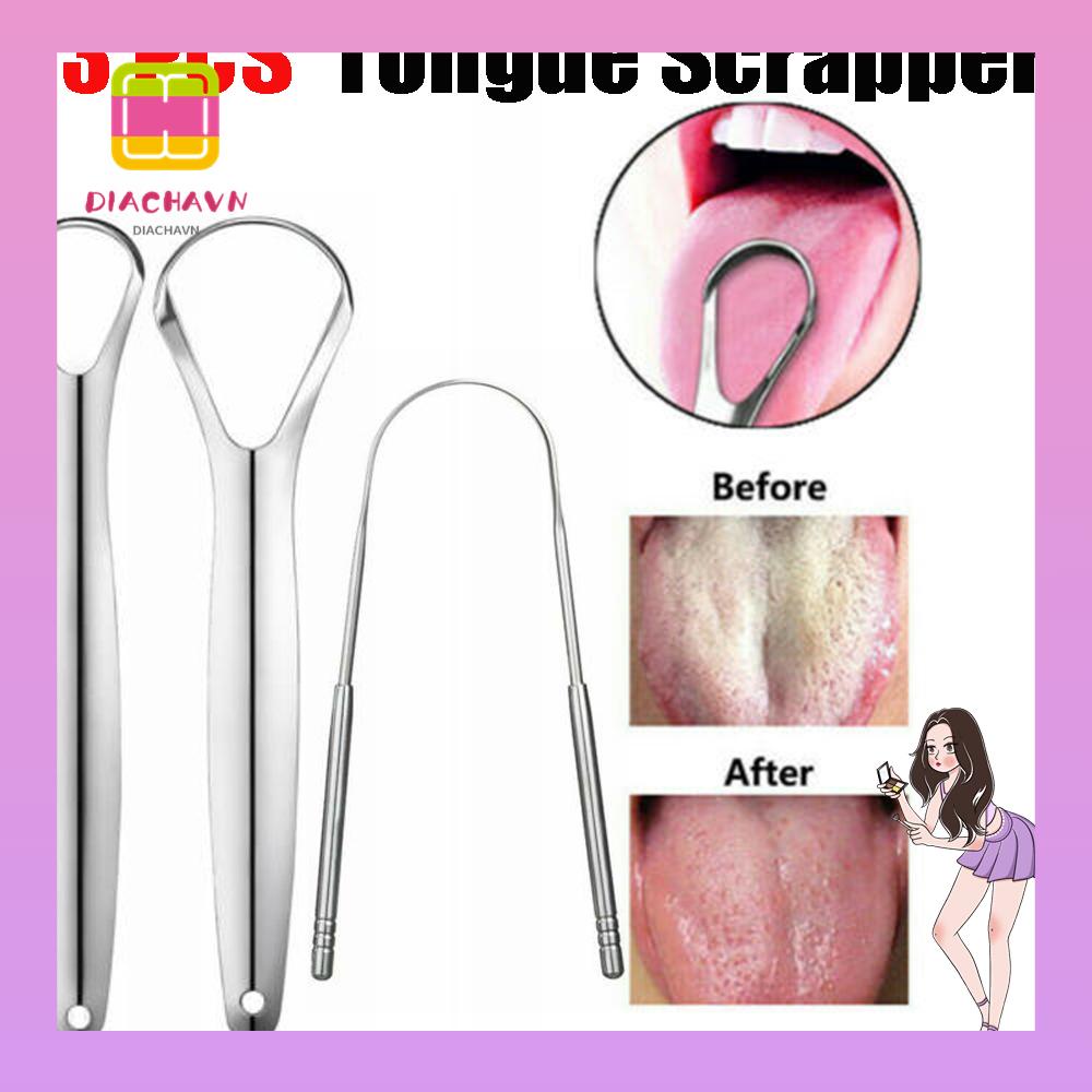 Set 3 Dụng Cụ Làm Sạch Lưỡi Tiện Dụng