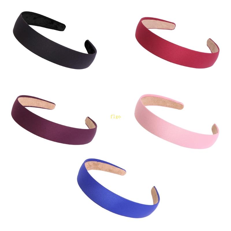 Flgo Băng Đô Vải Satin Trơn Đơn Giản Dùng Làm Đồ Thủ Công DIY