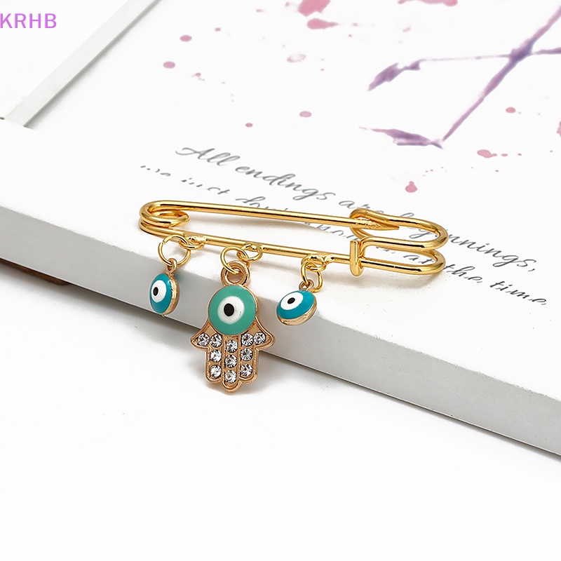 Ghim Cài Áo Hình Mắt Quỷ May Mắn Thời Trang Cho Nam Nữ Mới