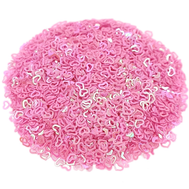 Set 2000 Hạt Kim Sa Hình Trái Tim Trang Trí Ốp Điện Thoại