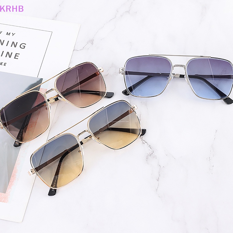 Kính Mát Gọng Vuông Thời Trang Dành Cho Nam Mới