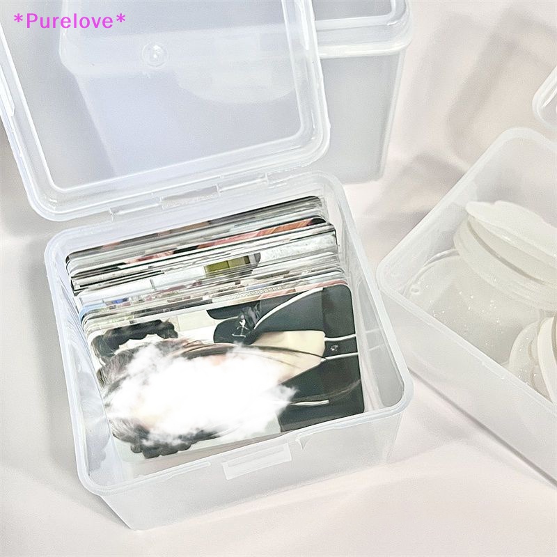 Bộ 2 Hộp Nhựa Đựng Trang Sức Chống Bụi Tiện Lợi Mới