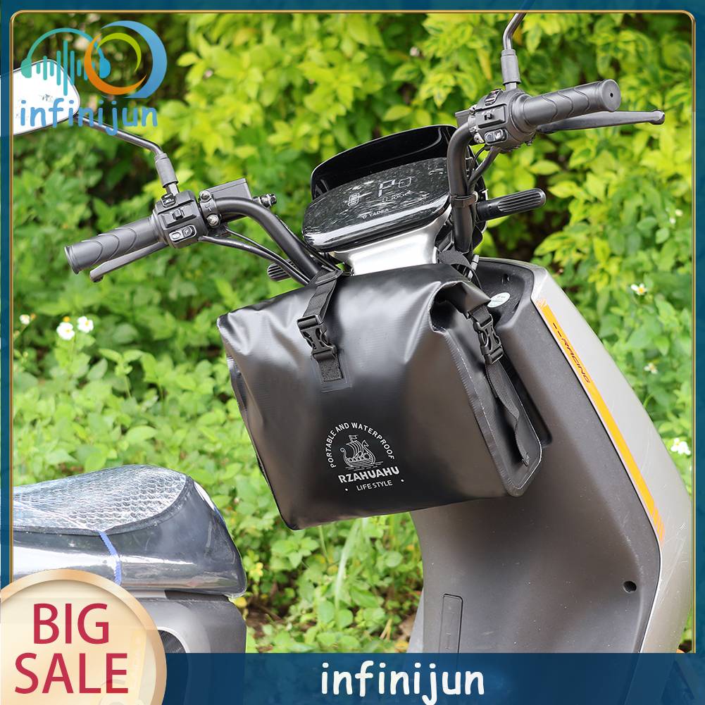 Túi Đựng Vật Dụng Kích Thước Lớn Gắn Khung Trước Xe Đạp