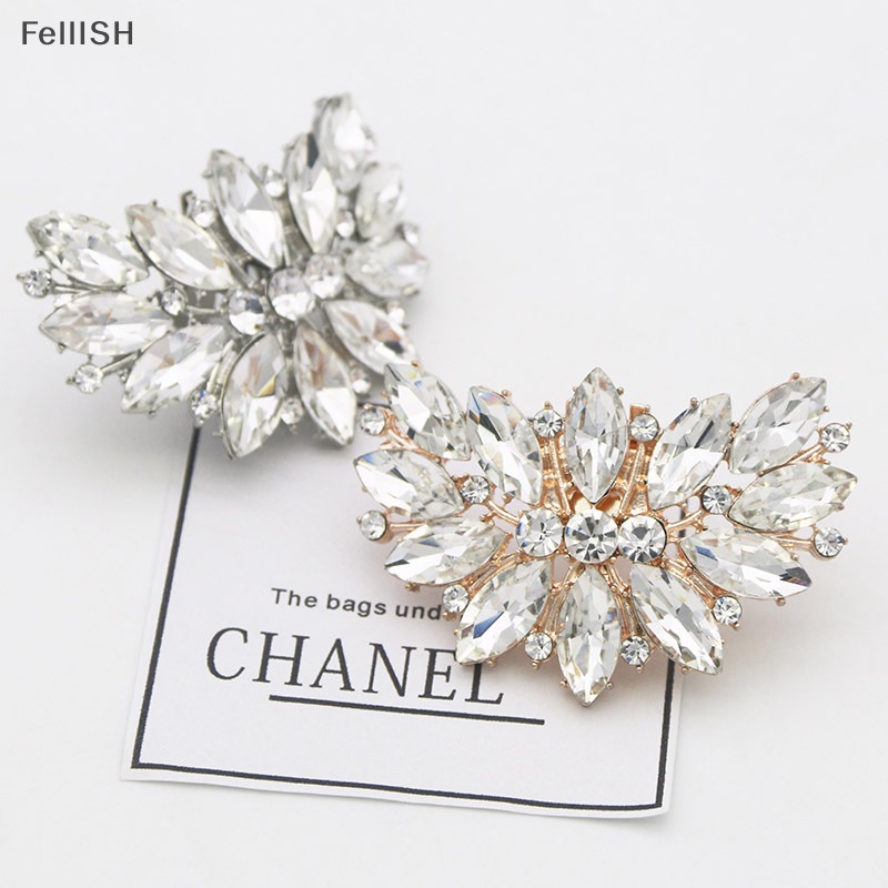 1 Kẹp Đính Đá Lấp Lánh Trang Trí Giày Cao Gót Cho Cô Dâu 439br