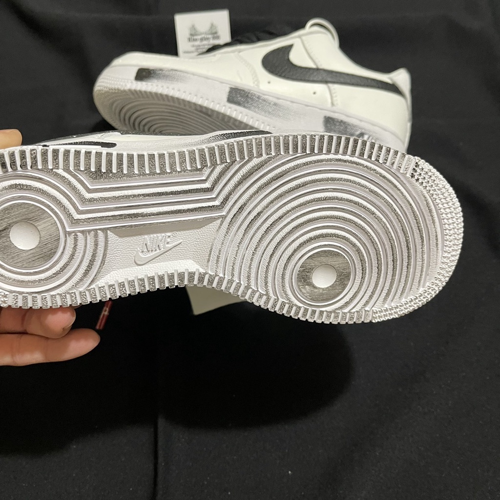 Giày thể thao AF1 trắng hoa cúc đế sơn, Giày sneaker AF1 hoa cúc nam nữ hàng 11 cao cấp Full Box