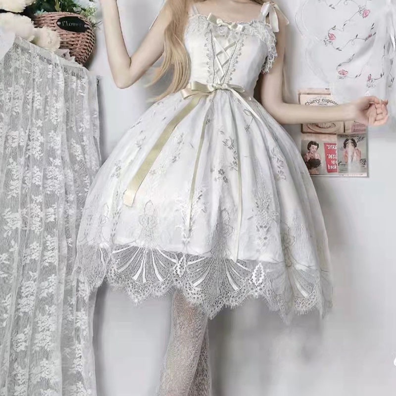 Chân Váy Xương Cá Hóa Trang lolita Xinh Xắn