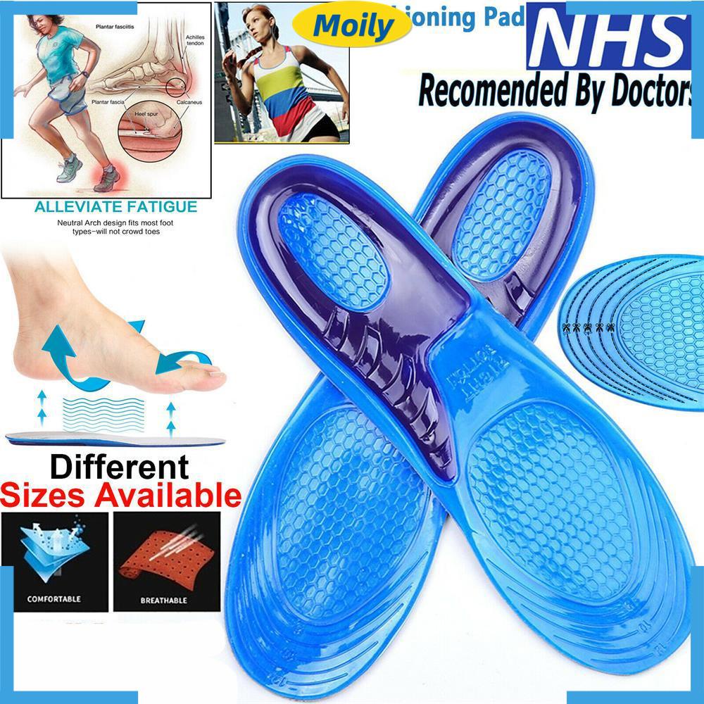 Cặp Đệm Lót Giày Mát Xa Chân Giảm Đau Cho Nam Nữ