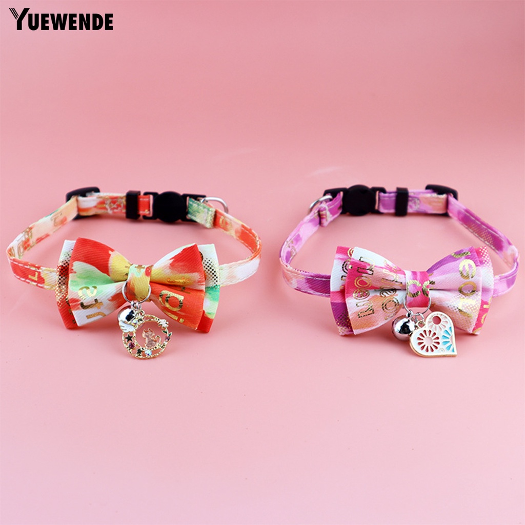 Vòng Cổ YQ.E Có Chuông Điều Chỉnh Thoải Mái Dành Cho Mèo Cưng