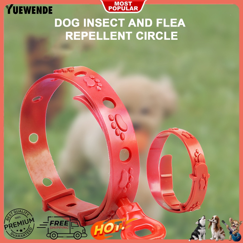 Yq.e Vòng Cổ Silicon Siêu Mềm Không Gây Kích Ứng Chống Cắn Dễ Điều Chỉnh Chống Bọ Chét Cho Thú Cưng