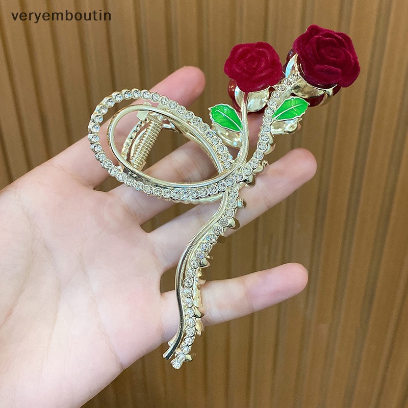 Kẹp Tóc Hình Cá Mập Đính Đá Thời Trang Cho Nữ