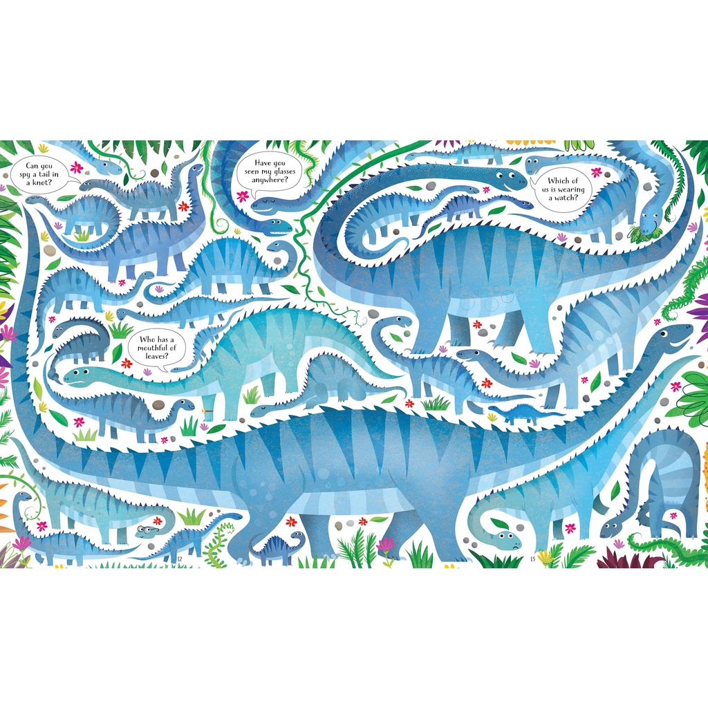 Usborne Book And Jigsaw Dinosaurs