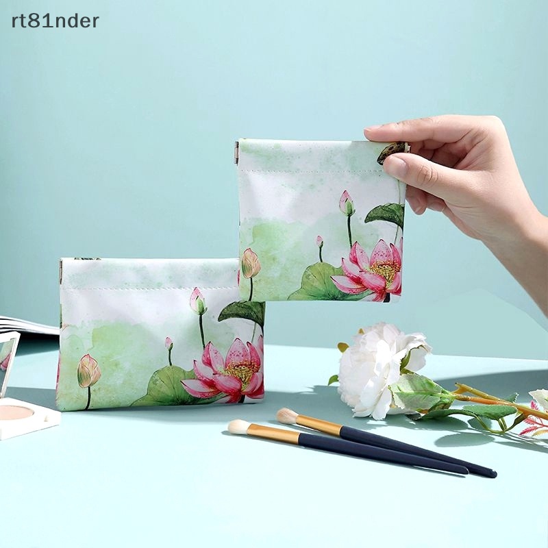 Rt Túi Đựng Tai Nghe / Dây Cáp USB Tự Đóng Tiện Dụng