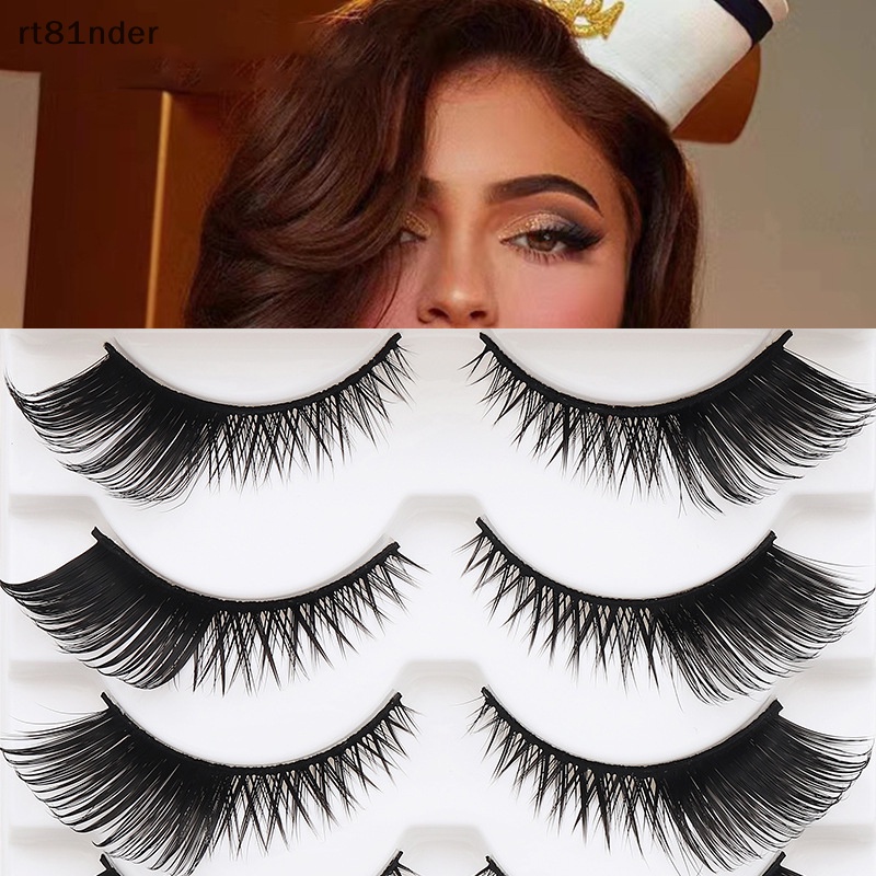 Rt Lông Mi Giả Dài Mềm Mại Tự Nhiên Có Cánh 3D