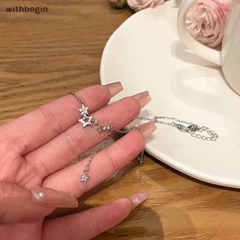 Vòng cổ Màu Bạc Mặt Hình Ngôi Sao / Mặt Trăng / Bướm Màu Sắc Tinh Tế Thời Trang Cho Nữ