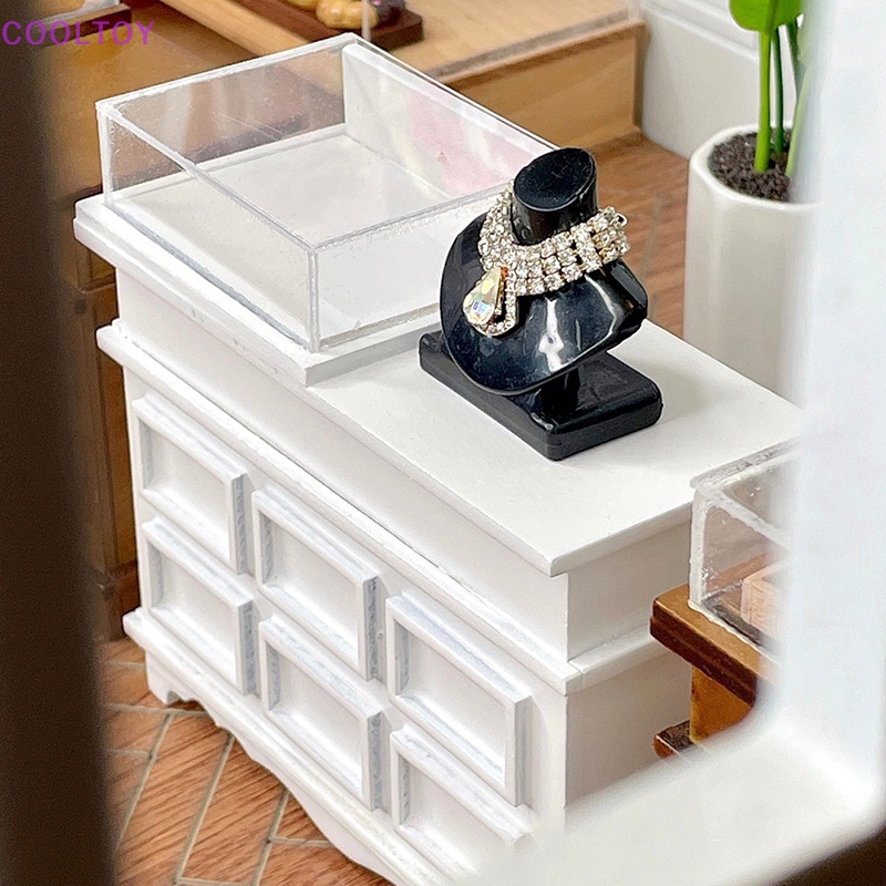 Tủ Trưng Bày Trang Sức Mini Tỷ Lệ 1: 12 Cho Nhà Búp Bê