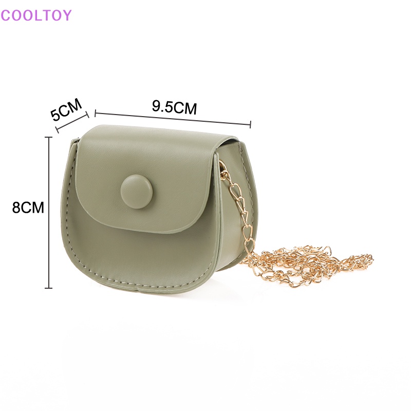 Cooltoy Túi Xách Đeo Vai Mini 10 * 9cm Đựng Tiền Xu Trang Trí Nhà Búp Bê