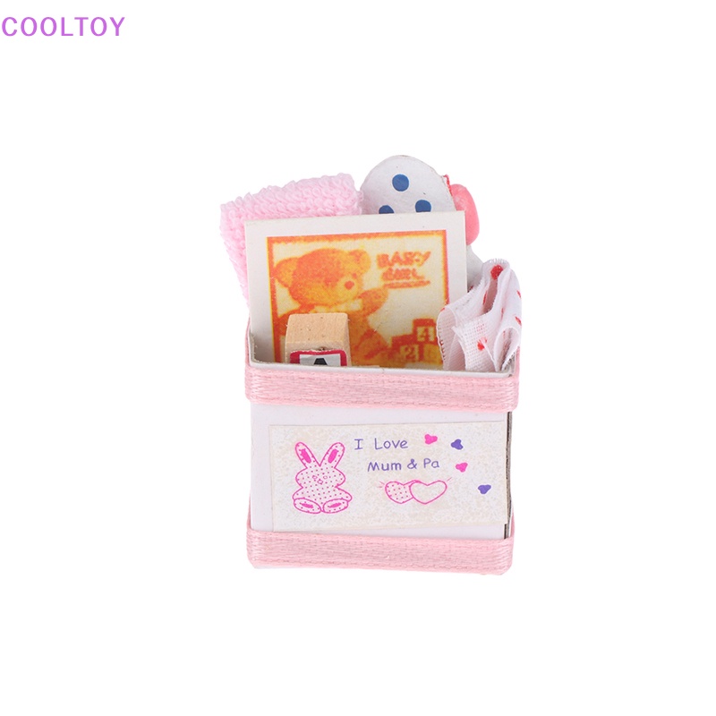 Hộp Mini Dễ Thương 1: 12 Dùng Để Trang Trí Nhà Búp Bê