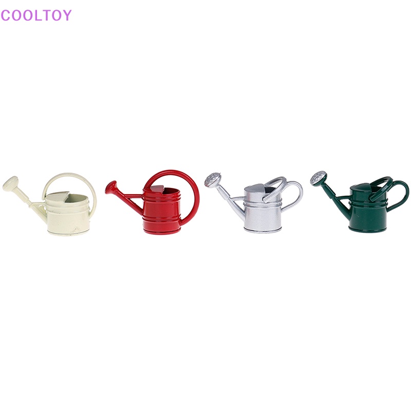 Cooltoy 1 Bình Tưới Nước Kim Loại Mini Tỉ Lệ 1: 12 Trang Trí Nhà Búp Bê