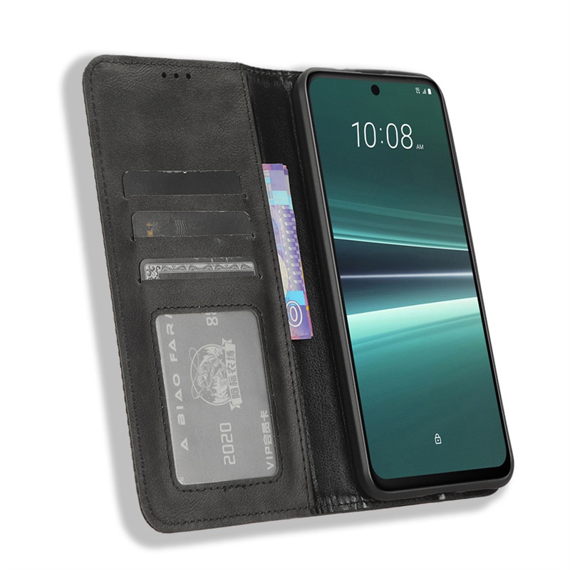 Ốp Lưng Điện Thoại Dạng Ví Da Lật Dành Cho HTC U23 Pro HTC U23 Premium HTC U23 Pro U 23 U23Pro HTCU23