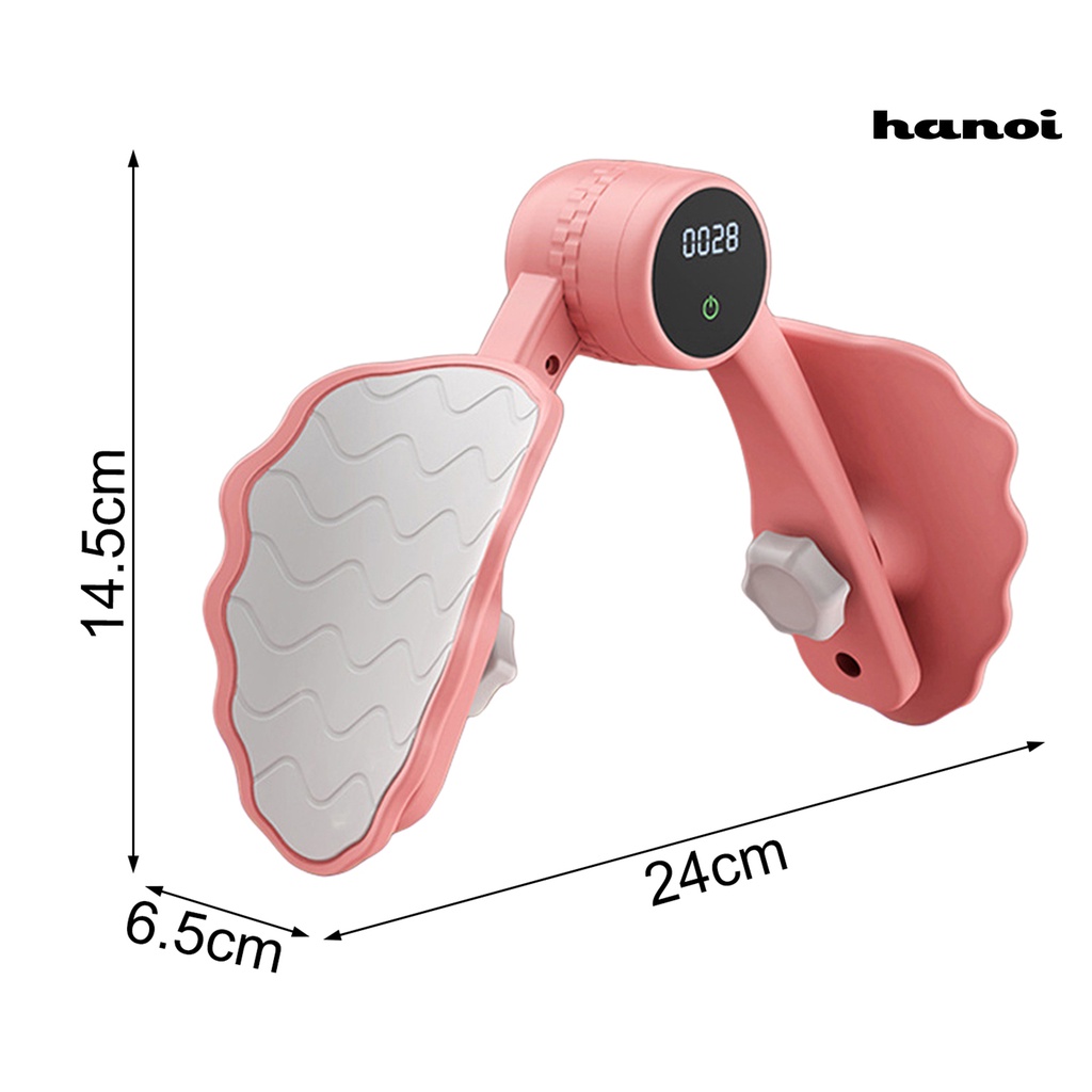 Vòng Đeo Tay Kiểu Dáng Đơn Giản Trẻ Trung♙Dụng Cụ Luyện Tập Cơ Chân Màn Hình LCD Thông Minh Có Thể Xoay Được