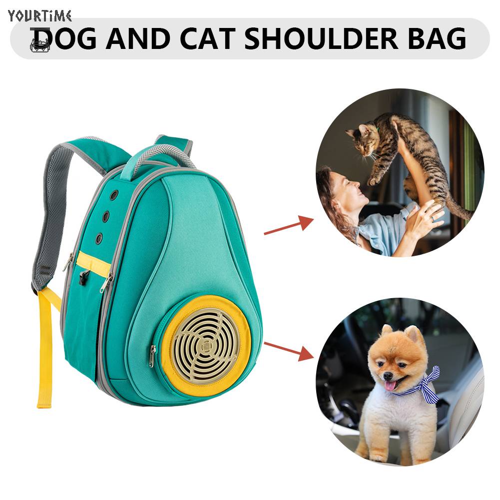 Ba Lô Đựng Thú Cưng Thiết Kế Thoáng Khí Thoải Mái Tiện Dụng Mang Theo Du Lịch