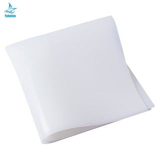 Tấm cao su silicon màu trắng sữa cao cấp 1.5mm / 2mm / 3mm / 4mm / 5mm / 6mm / 8mm kích thước 500x500mm
