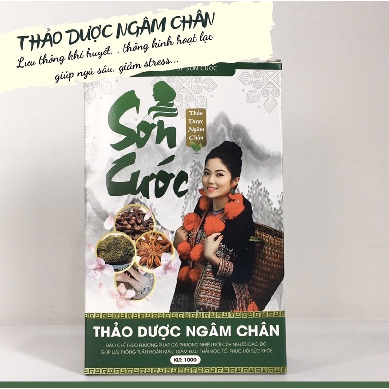 Thảo dược ngâm chân Đông y Gia Truyền Sơn Cước