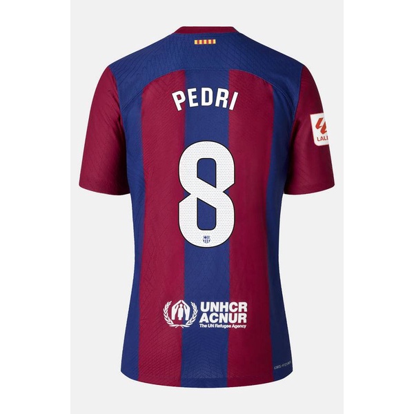 Áo Thun Bóng Đá Thể Thao QY 2023-2024 Barcelona Sân Nhà Lewandowski Jong Fati Dembele Pedri Plus Size