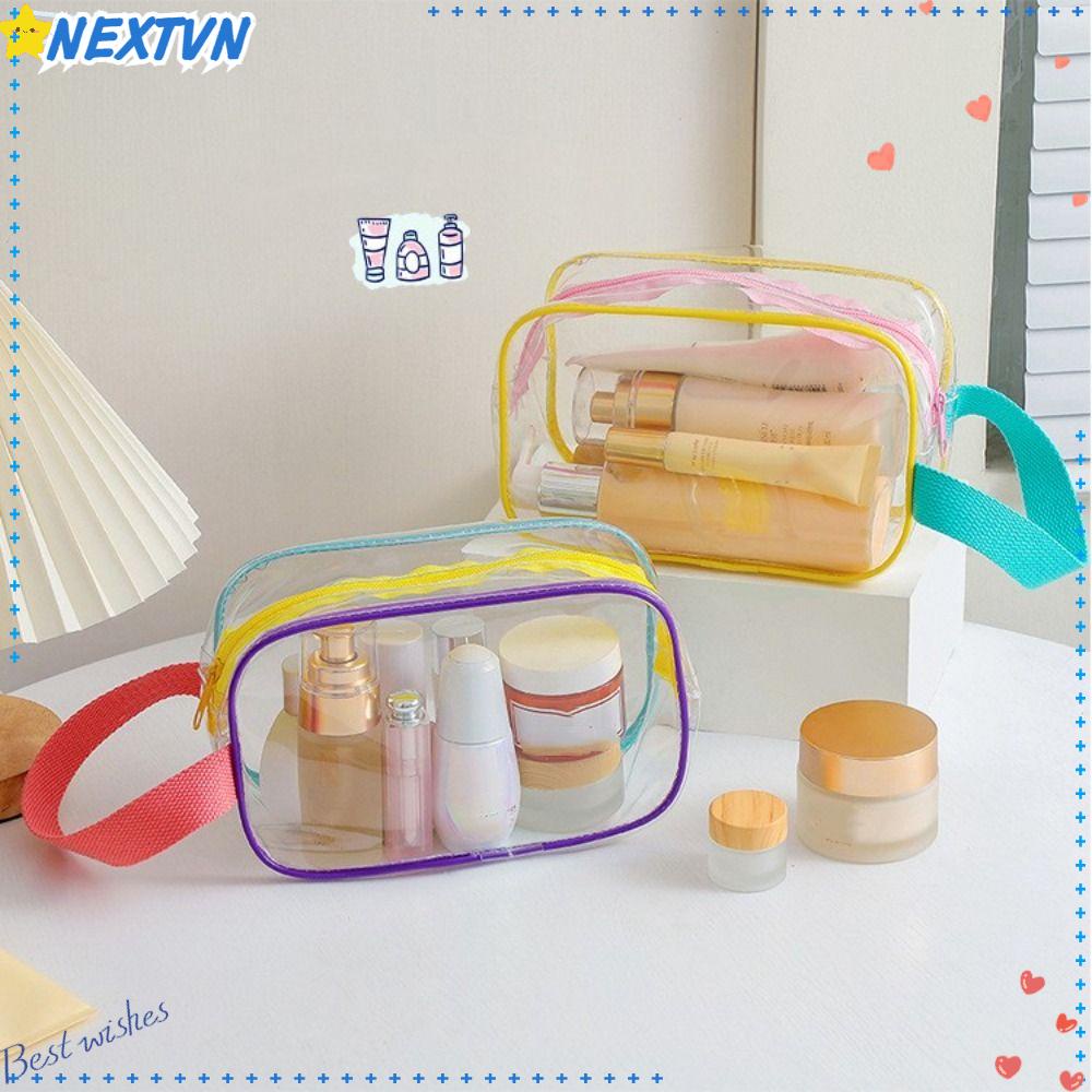 Túi Đựng Mỹ Phẩm Trong Suốt Thời Trang Tiện Dụng Ốp