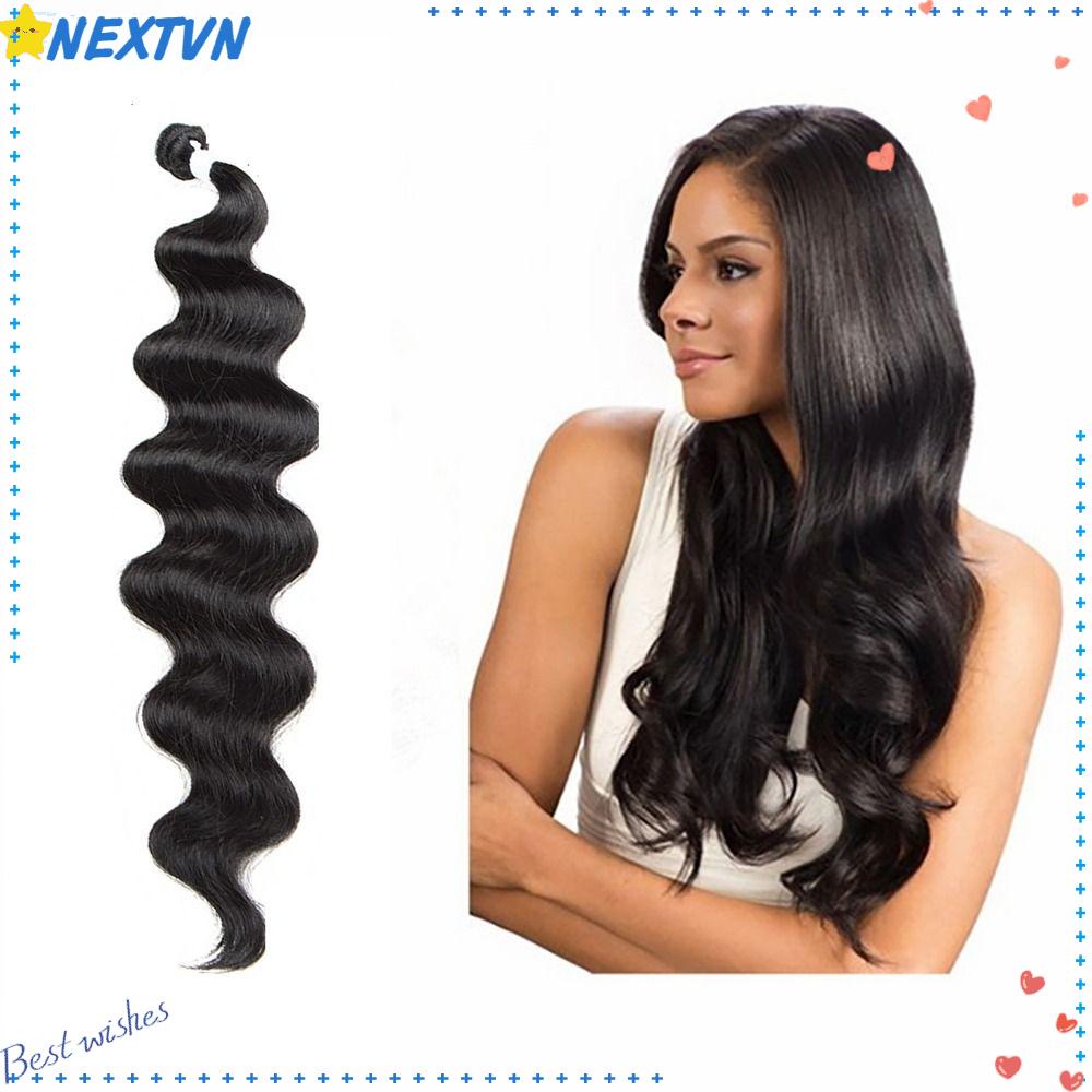 Bộ Tóc Giả Xoăn Mềm Mại Thời Trang Chất Lượng Cao