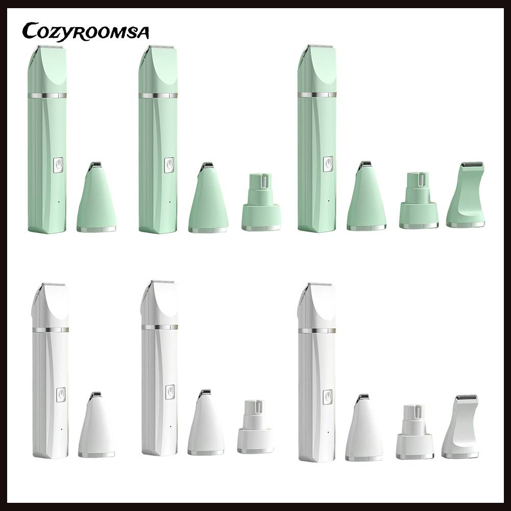 Bộ Tông Đơ Cắt Tỉa Lông Cho Thú Cưng Bằng Điện Có Thể Sạc Lại