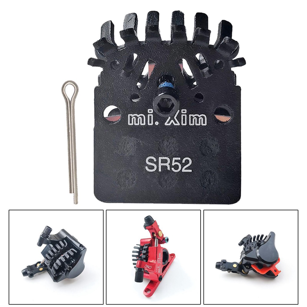 Má Phanh Bằng Kim Loại Tản Nhiệt Dành Cho Xe Đạp MTB