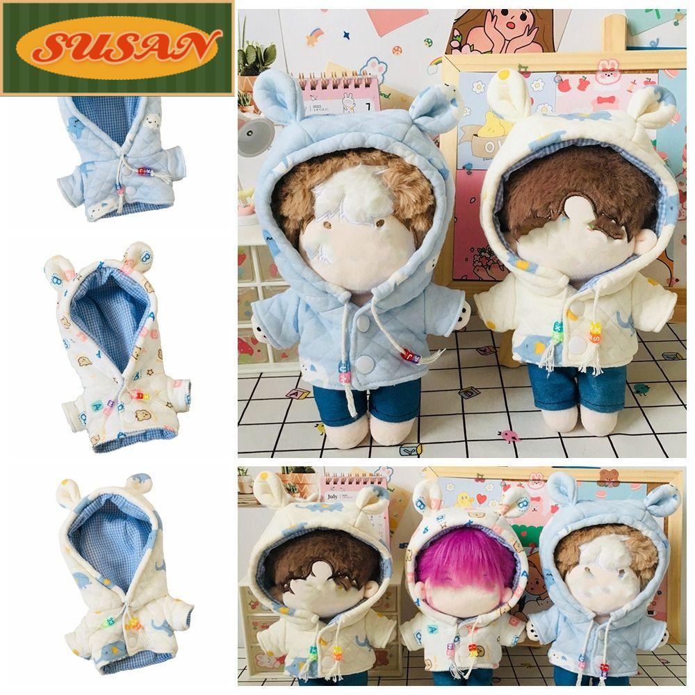 Nón Tai Gấu Thay Đổi Theo Nhiệt Độ Cho Búp Bê 20CM