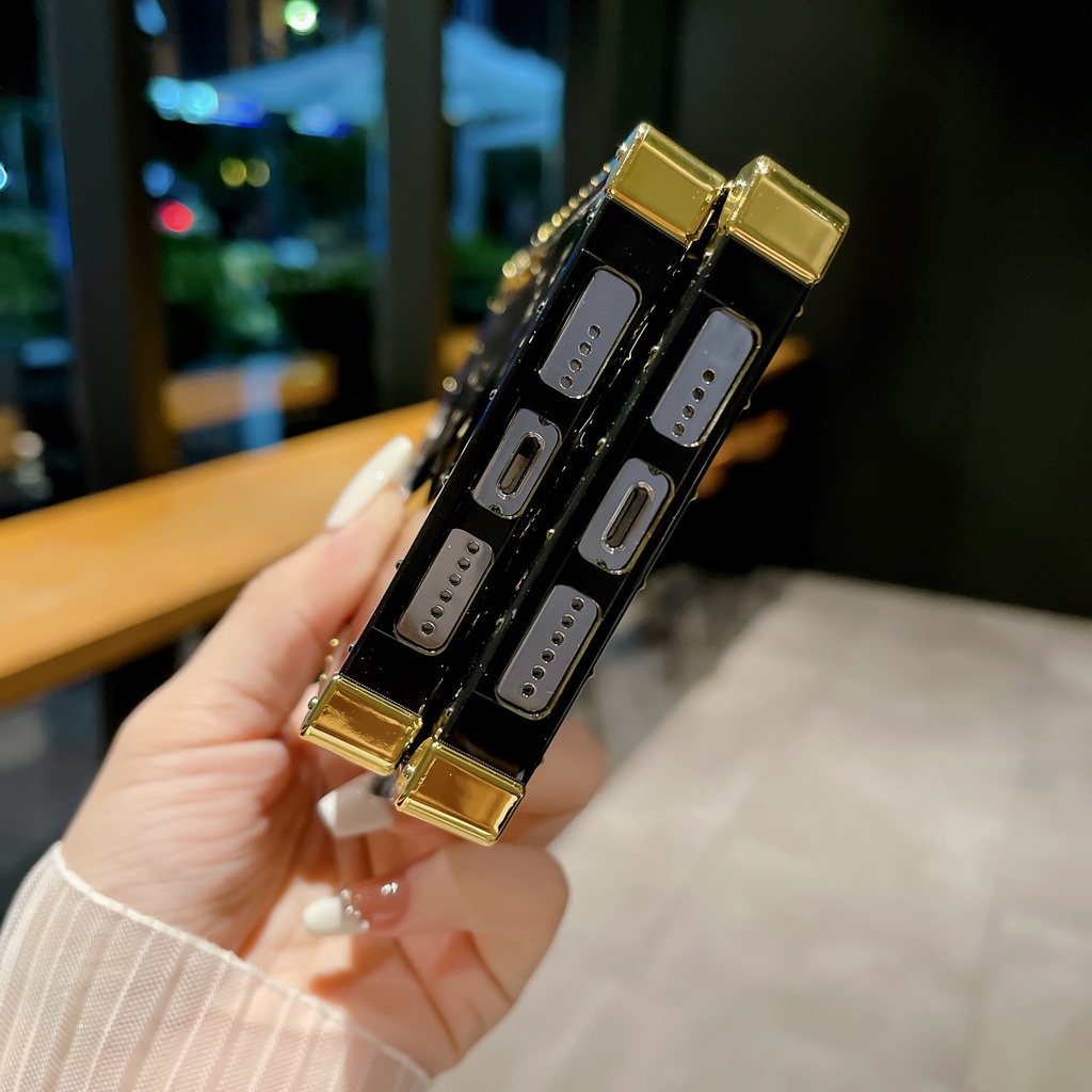 Ốp Điện Thoại Vuông Hình Nhãn Hiệu Thời Trang Cho Samsung Galaxy Note 20 Ultra Note 10 Plus Note 9 S20 + S10 Plus