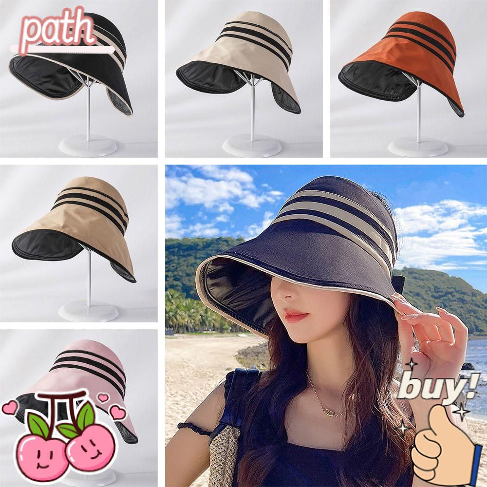 Nón Tai Bèo Vành Rộng Chống Tia UV / Gió Có Thể Gấp Gọn Tiện Dụng