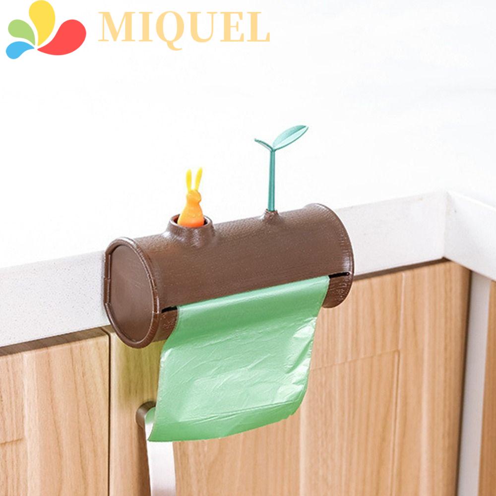 Hộp Đựng Túi Rác Đa Năng Bằng Nhựa Hình Thỏ Sáng Tạo Cho Nhà Bếp Nhà Tắm