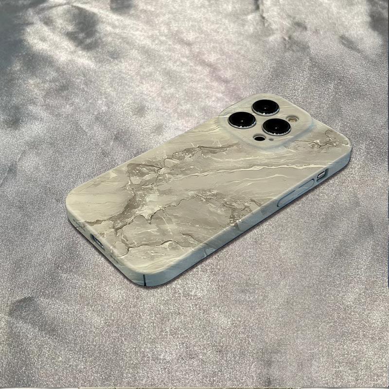 Ốp Điện Thoại Họa Tiết Đá Hoa Cương Chống Sốc Cho Iphone12 13max78 6In plus 14pro OYGZ