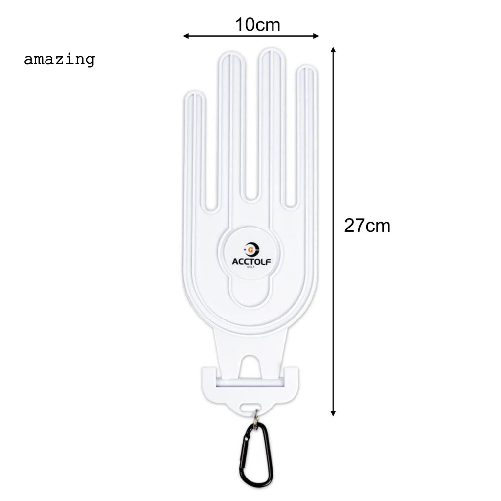 Bộ 2 Kẹp Giữ Găng Tay Đánh Golf Kèm Móc Di Động Tiện Dụng