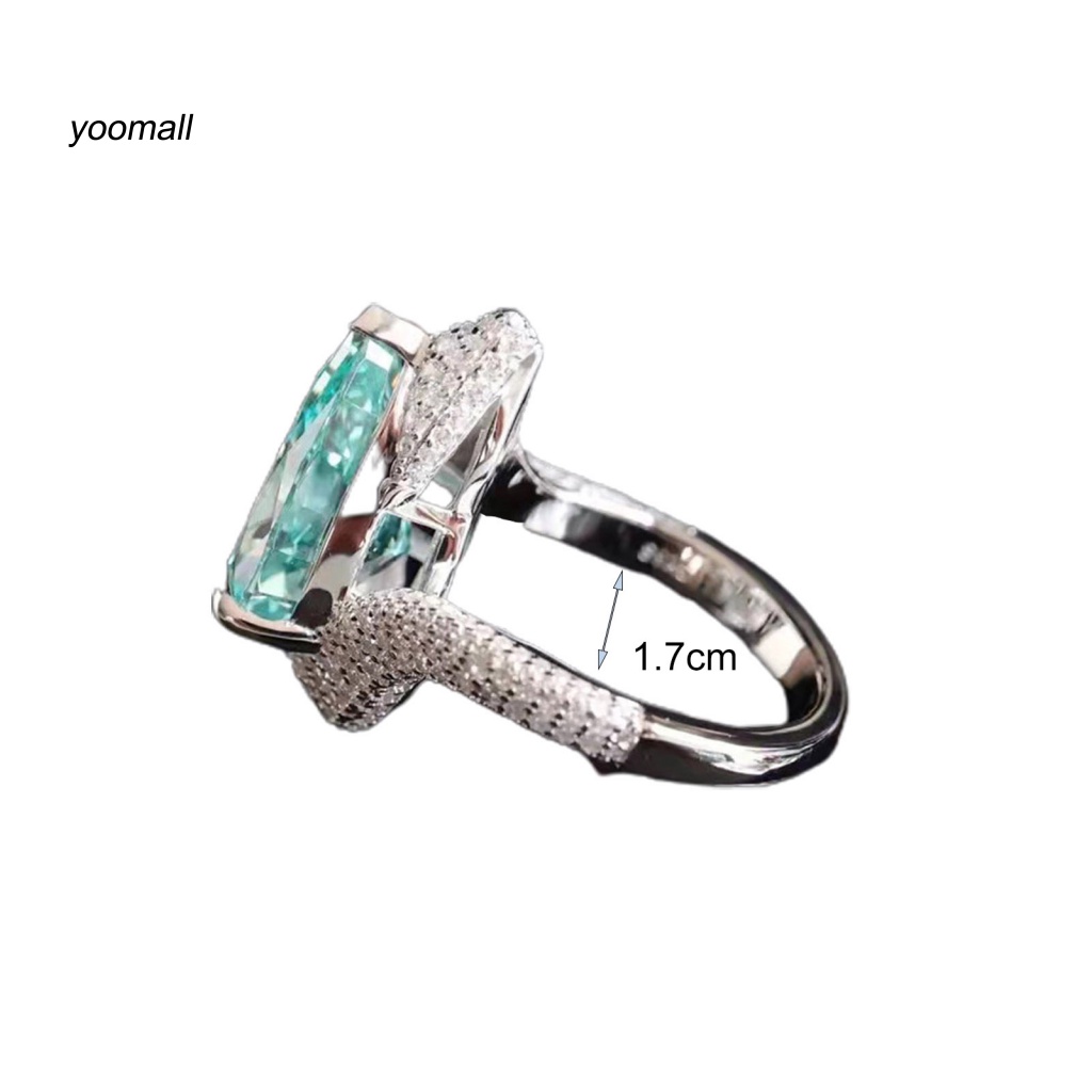 Nhẫn Mở Hình Quả Lê Tinh Tế Thời Trang Unisex