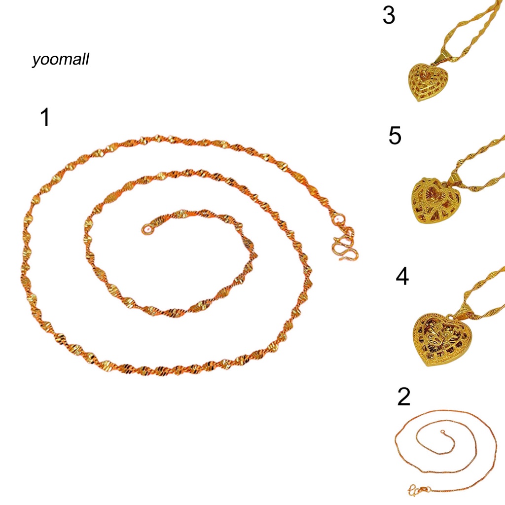 Mặt Vòng cổ Trang Sức Gọn Nhẹ Không Phai Thời Trang