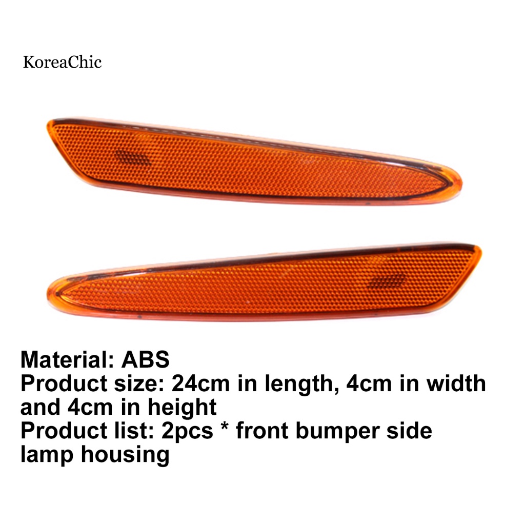 Bộ 2 Đèn Tín Hiệu Bằng ABS Chống Mòn GM Cho Xe Hơi2551196 Máy Tính Bảng GM GM GM GM Chất Lượng Cao2550196 Phụ Kiện Chuyên Dụng Cho Chevrolet Corvette C6 05-13 05-13