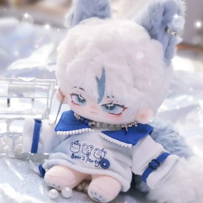 Búp Bê Thần Tiên umio Sea Salt Cáo Nhỏ 20cm Cotton Chải Bắt Sáng Đuôi To Từ Tính